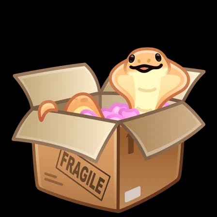 Fragile — Snake Boxes Telegram gift model