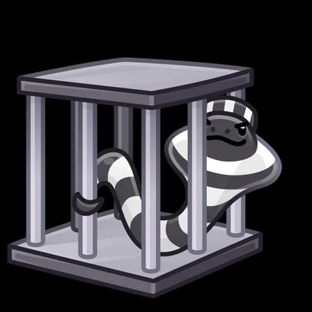 Prison Cell — Snake Boxes Telegram gift model