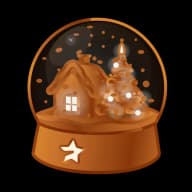 Bronze Temple — Snow Globes