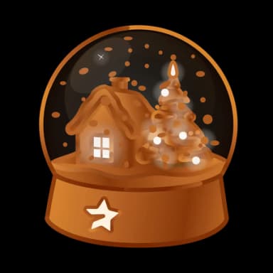 Bronze Temple — Snow Globes Telegram gift model