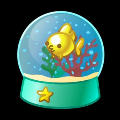 Fish Tank — Snow Globes Telegram gift model