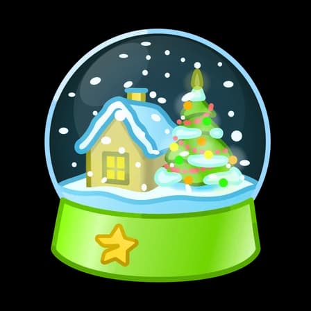 Meadow — Snow Globes Telegram gift model