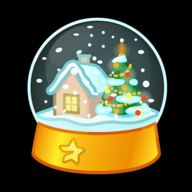 Orange Tale — Snow Globes Telegram gift model