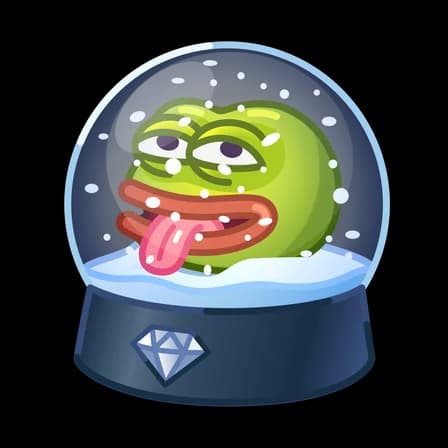 Pepe Frost — Snow Globes Telegram gift model