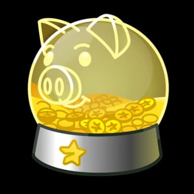 Piggy Bank — Snow Globes Telegram gift model