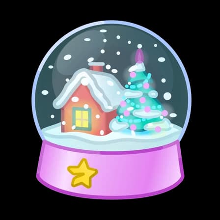Pink Dreams — Snow Globes Telegram gift model
