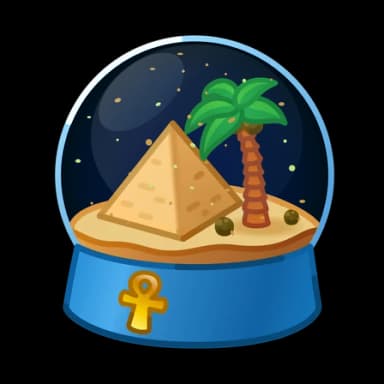 Pyramid — Snow Globes Telegram gift model