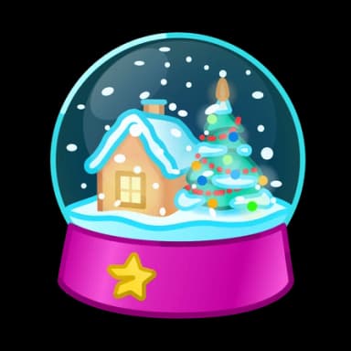 Rose Pink — Snow Globes Telegram gift model
