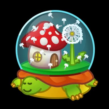 Smurf Cabin — Snow Globes Telegram gift model