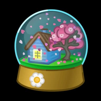 Spring — Snow Globes Telegram gift model