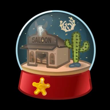 Wild West — Snow Globes Telegram gift model