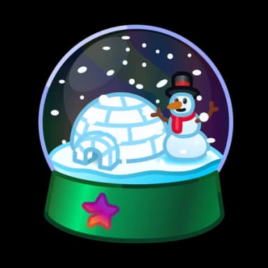 Winter — Snow Globes Telegram gift model