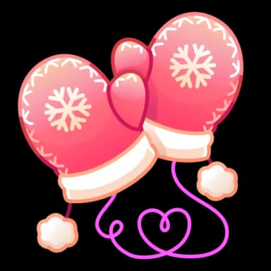 Anemone — Snow Mittenses Telegram gift model