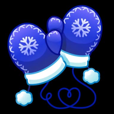 Blueberry — Snow Mittenses Telegram gift model