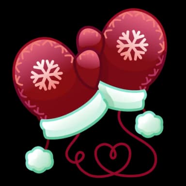 Father Frost — Snow Mittenses Telegram gift model