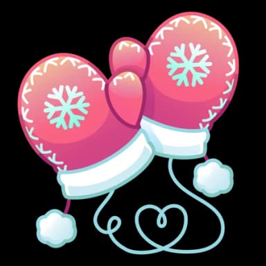 Flamingo — Snow Mittenses Telegram gift model