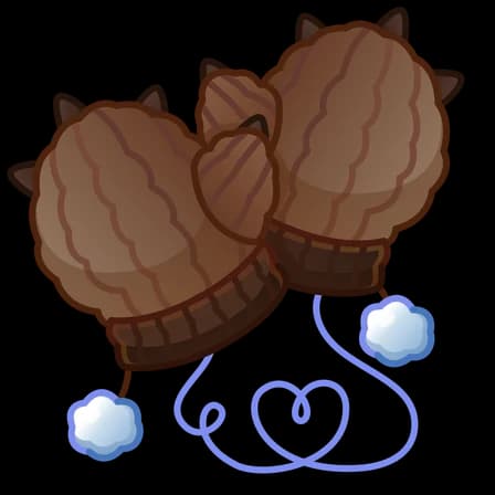 Fursona — Snow Mittens Telegram gift model