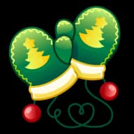Golden Pine — Snow Mittens