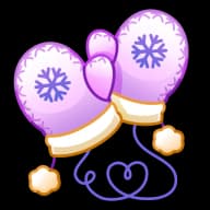 Heather — Snow Mittens