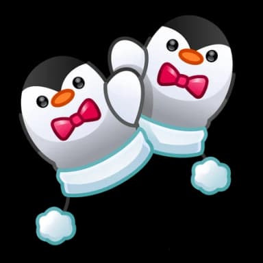 Pingu — Snow Mittenses Telegram gift model