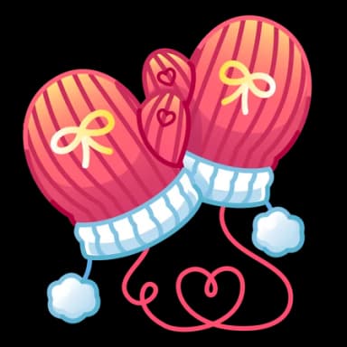 Stripe Knot — Snow Mittenses Telegram gift model