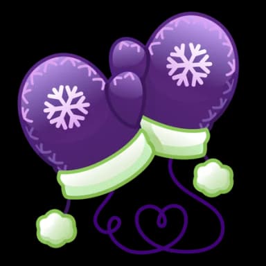 The Riddler — Snow Mittenses Telegram gift model