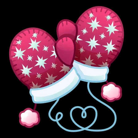Twinkle — Snow Mittens Telegram gift model