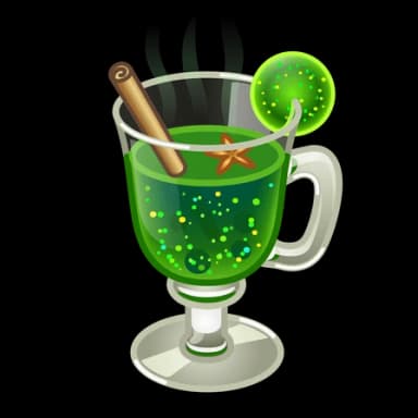 Green Glitter — Spiced Wines Telegram gift model