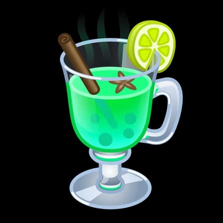 Green Gradient — Spiced Wines Telegram gift model