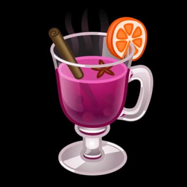 Mellow Merlot — Spiced Wines Telegram gift model