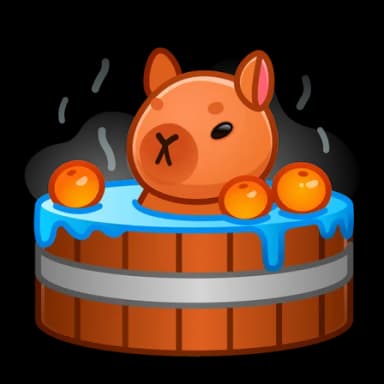 Capybara — Spring Baskets Telegram gift model