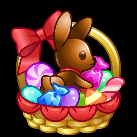 Choco Bunny — Spring Baskets Telegram gift model
