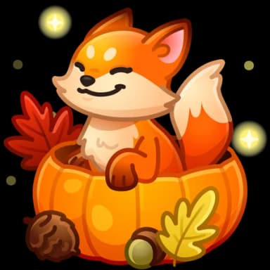 Fire Fox — Spring Baskets Telegram gift model