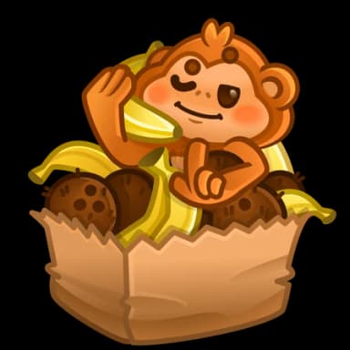 Monkey Boss — Spring Baskets Telegram gift model
