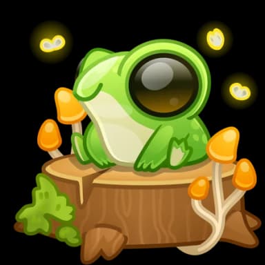 Moon Frog — Spring Baskets Telegram gift model