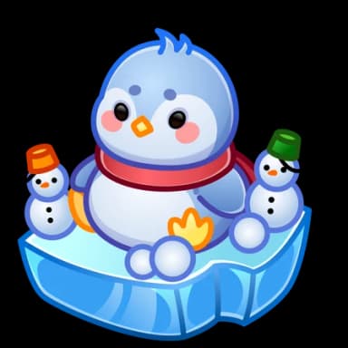 Penguin — Spring Baskets Telegram gift model