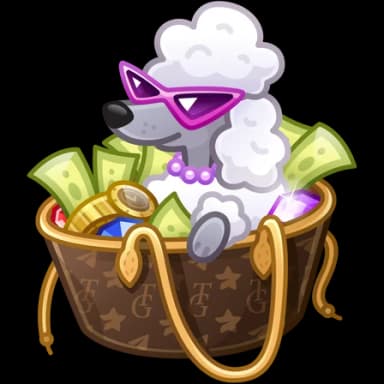 Pudel Lux — Spring Baskets Telegram gift model