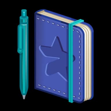 Indigo — Star Notepads Telegram gift model