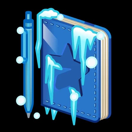 North Pole — Star Notepads Telegram gift model