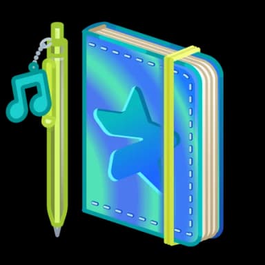 Pearlescent — Star Notepads Telegram gift model