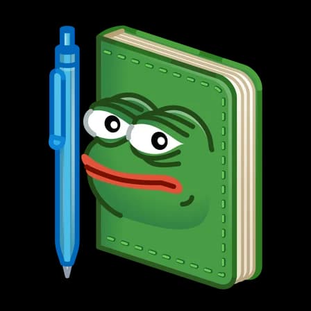 Pepe Diary — Star Notepads Telegram gift model