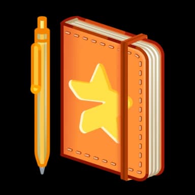 Tangerine — Star Notepads Telegram gift model