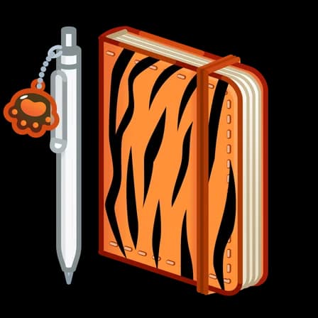 Tiger — Star Notepads Telegram gift model