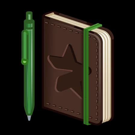 Walnut — Star Notepads Telegram gift model