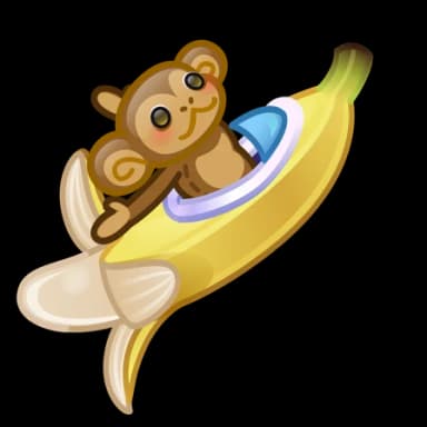 Banana — Stellar Rockets Telegram gift model