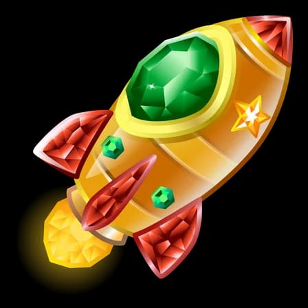 Jewels — Stellar Rockets Telegram gift model
