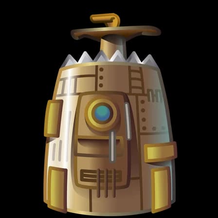 Pepelatz — Stellar Rockets Telegram gift model