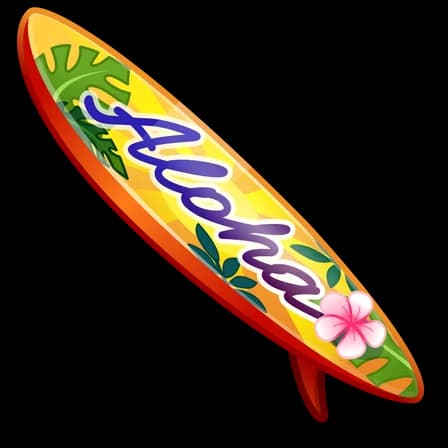 Aloha — Surge Boards Telegram gift model