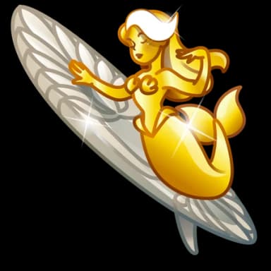 Golden Siren — Surge Boards Telegram gift model