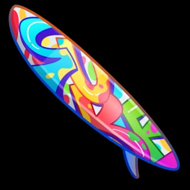 Graffiti — Surge Boards Telegram gift model